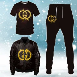 GUCCI Bomber Jacket & Pants Set MRS-BMJ+CK+TX-BP000023