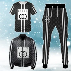 GUCCI Bomber Jacket & Pants Set MRS-BMJ+CK+TX-BP000026