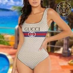 [Hottest] GUCCI Premium Swimsuit 💖 Summer 2025 LUX-LBIK-000YG1A3BWY