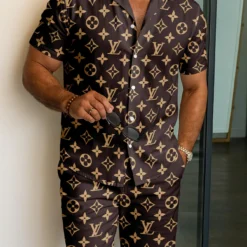 LOUIS VUITTON Limited Edition Hawaiian Shirt & Shorts Summer 2025 LUX-SP+STK-0QC2306E6