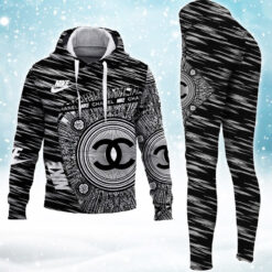 Chanel x Nike Premium New HOTTEST Hoodie & Leggings Set For WOMEN 2025 MRS-AF+DDK-HOT00049