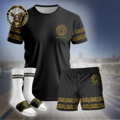 Premium VERSACE T-Shirt & Short x Slides Summer 2025 LUX-TX+STK+Z65-00BLAYVYAN