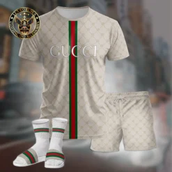 Premium GUCCI T-Shirt & Short x Slides Summer 2025 LUX-TX+STK+Z65-00W5VMATSJ
