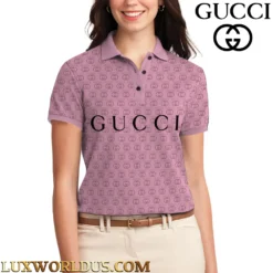 GUCCI Limited Edition Women's Polo Shirt LUX-TNPO-001RAJWRMS