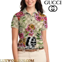 GUCCI Limited Edition Women's Polo Shirt LUX-TNPO-008DXTJN8D