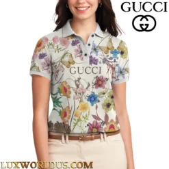 GUCCI Limited Edition Women's Polo Shirt LUX-TNPO-00S57S39LL