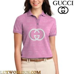 GUCCI Limited Edition Women's Polo Shirt LUX-TNPO-00FHIBP2NS