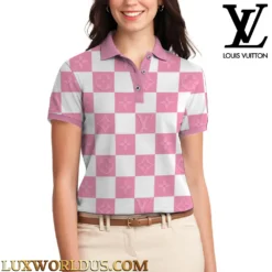 LOUIS VUITTON Limited Edition Women's Polo Shirt LUX-TNPO-00HS9AGSSR