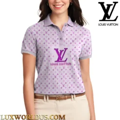 LOUIS VUITTON Limited Edition Women's Polo Shirt LUX-TNPO-00L3VCUV4V