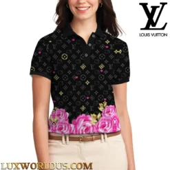 LOUIS VUITTON Limited Edition Women's Polo Shirt LUX-TNPO-00JYYQIDL9