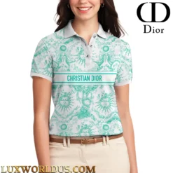 C.DIOR Limited Edition Women's Polo Shirt LUX-TNPO-00OONML3ON