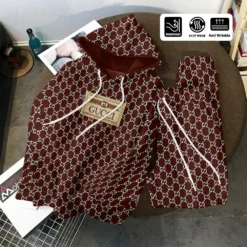 GUCCI Premium Hoodie & Pants Set Autumn 2025 LUX-AF+CK-000SZSB9DBL