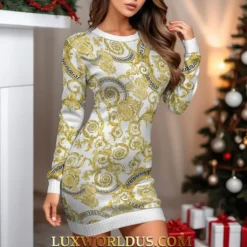 VERSACE Premium SWEATER DRESS Limited Edition 2025 LUX-MLQ-0OBDHPCIQ