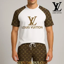 LOUIS VUITTON Set T-Shirt & Short Limited Edition Summer  LUX-TX+STK-0QROLSHM186
