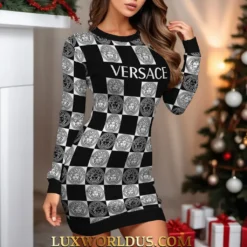 VERSACE Premium SWEATER DRESS Limited Edition 2025 LUX-MLQ-0JQYY7TZT