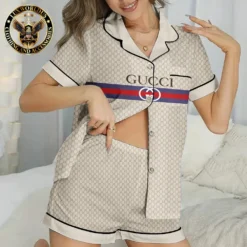 GUCCI 💖 Premium Set Short Pajamas Limited Edition 2024 LUX-WDIS+WDIM-000XL3KGHYR