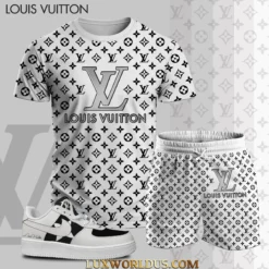 LOUIS VUITTON T-Shirt & Shorts Match AF1 Sneaker Hot 2025 LUX-TX+STK-0CZQIDIEC