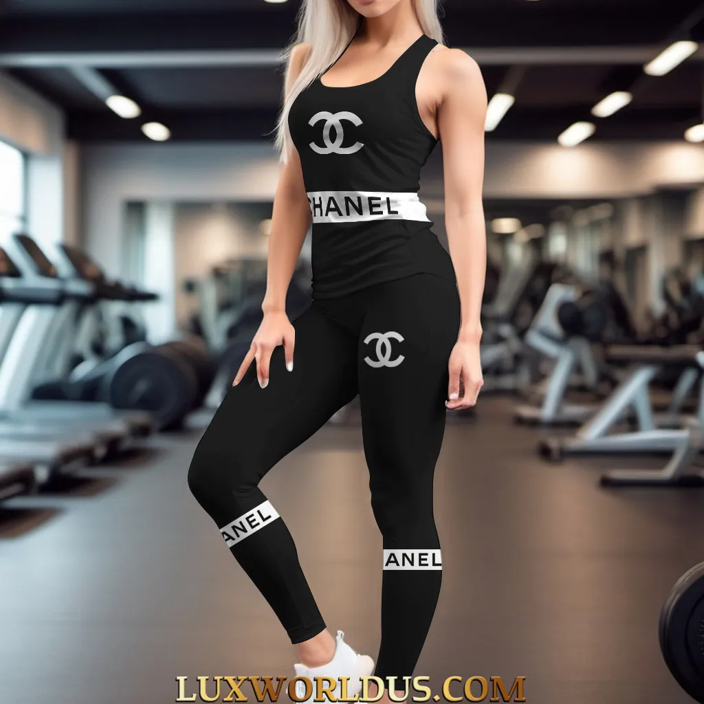 CHANEL Premium Tanktop Leggings Summer Set 2025 LUX-HBX+DDK-00OROATUX