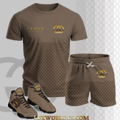 GUCCI Premium T-Shirt & Shorts Match AJ 13 Sneaker Hot Summer 2025 LUX-TX+STK-0QHICD9YR