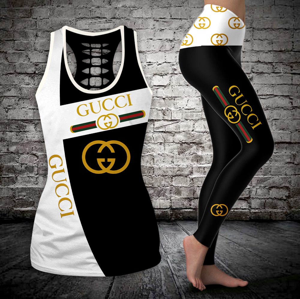 GUCCI Tank Top Leggings Sport Clothing HBX+LGS-00000019