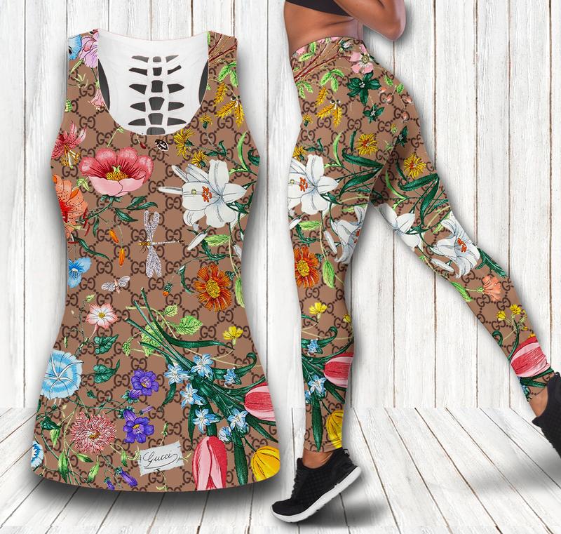 GUCCI Tank Top Leggings Sport Clothing HBX+LGS-00000024