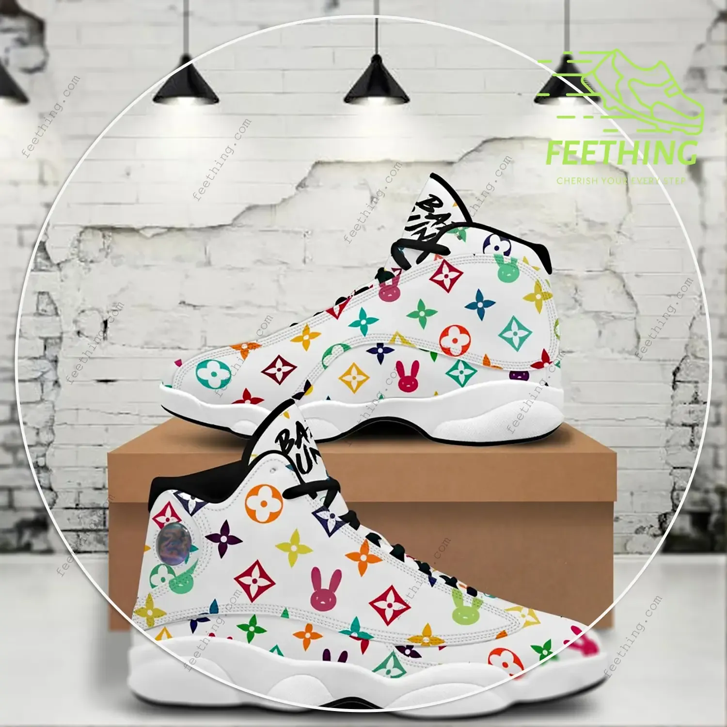 Limited Edition Louis Vuitton X AJ 13 Sneaker Hot - MRS - F67 - 0117
