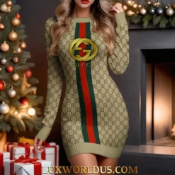 GUCCI Premium SWEATER DRESS Limited Edition 2025 LUX-MLQ-GFHY5G2Y