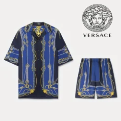 VERSACE Hawaiian Shirt & Short Limited Edition Summer 2025 LUX-CY+STK-0FU1N8SFZ