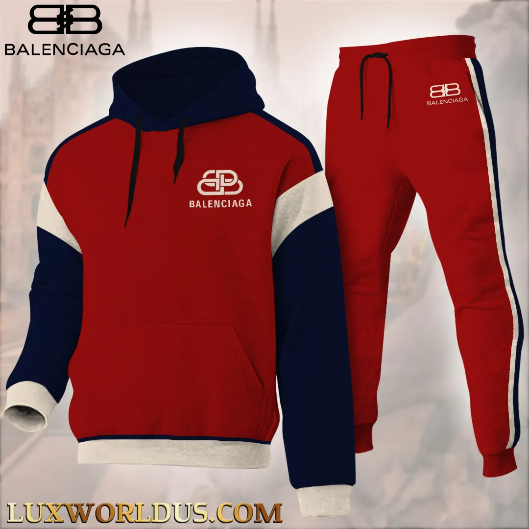 BALENCIAGA Limited Edition HOODIE & PANTS Set 2025 LUX-AF+CK-QSNJVLBN