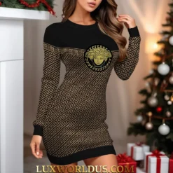 VERSACE Premium SWEATER DRESS Limited Edition 2025 LUX-MLQ-0EJHKO2EF