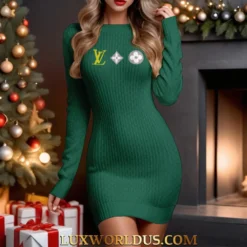 LOUIS VUITTON Premium SWEATER DRESS Limited Edition 2025 LUX-MLQ-WTWZOWII