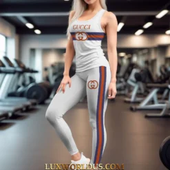 GUCCI Premium Tanktop Leggings Summer Set 2025 LUX-HBX+DDK-0GQDNVT74