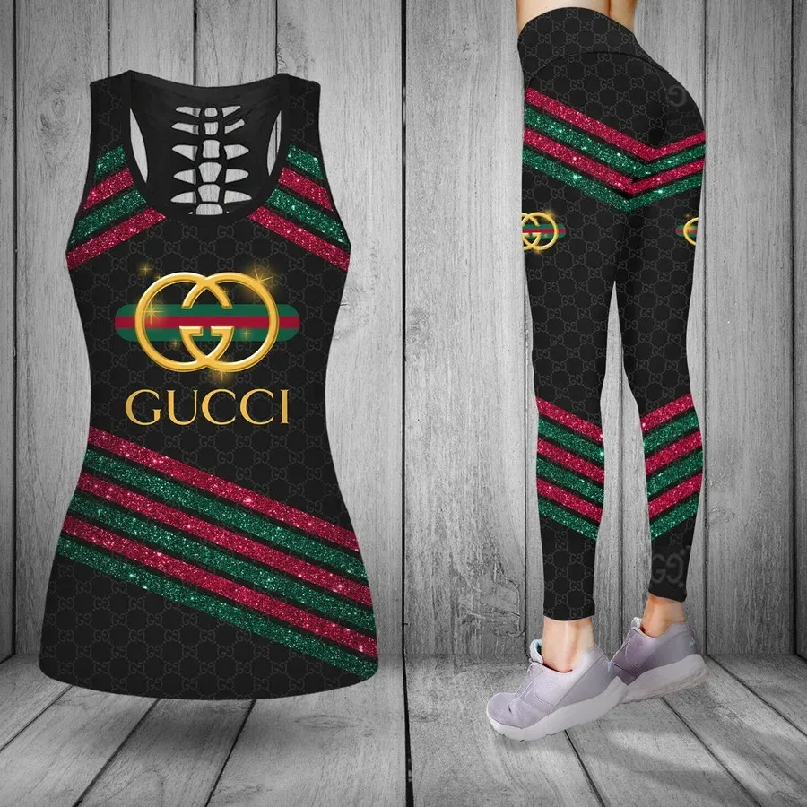 GUCCI Tank Top Leggings Sport Clothing HBX+LGS-0000002