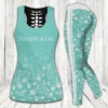 Tiffany & Co Tank Top Leggings Sport Clothing HBX+LGS-00000076