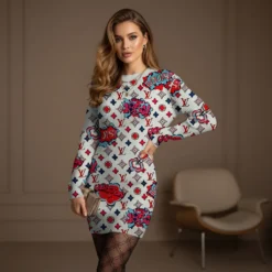 Premium LOUIS VUITTON Sweater Dress LUX-MLQ-NEW1848131