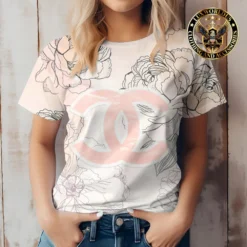 Premium CHANEL T-Shirt 💖 Women 2024 LUX- TX-0002GT4V0CDN