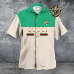 [NEW] Premium GUCCI Short Sleeve Button Shirt - Summer 2024 LUX-0003