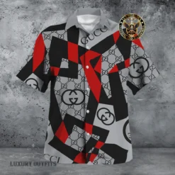 [NEW] Premium GUCCI Short Sleeve Button Shirt - Summer 2024 LUX-0011