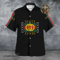 [NEW] Premium GUCCI Short Sleeve Button Shirt - Summer 2024 LUX-0014