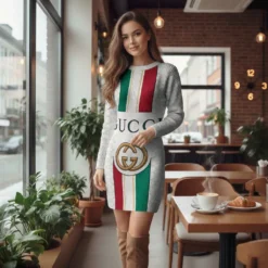 Premium GUCCI Sweater Dress LUX-MLQ-NEW0158548
