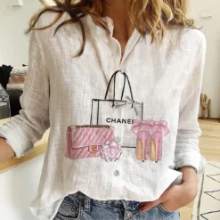 Premium CHANEL Monogram Limited Shirt MRS-NCY-CN2111018