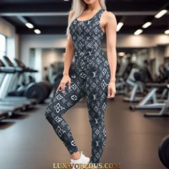LOUIS VUITTON TankTop Leggings Summer Set 2025 LUX-BS+DDK-0NWD0LB5F
