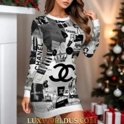 CHANEL Premium SWEATER DRESS Limited Edition 2025 LUX-MLQ-0QHJNVF4A