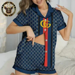 GUCCI 💖 Premium Set Short Pajamas Limited Edition 2024 LUX-WDIS+WDIM-000LOF06PNA