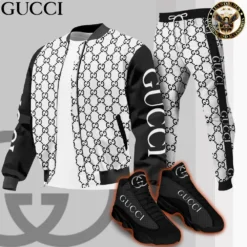 GUCCI Limited Edition Winter Tracksuits Match AJ 13 Sneaker LUX-JK+DK+F67-VXYALBLW