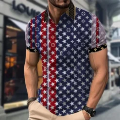 NEW Arrival LOUIS VUITTON Polo Shirt For MEN 2024 MRS-PO-LV13681150