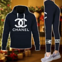 Chanel NEW HOTTEST Hoodie & Leggings Set For WOMEN 2025 MRS-AF+DDK-HOT00027