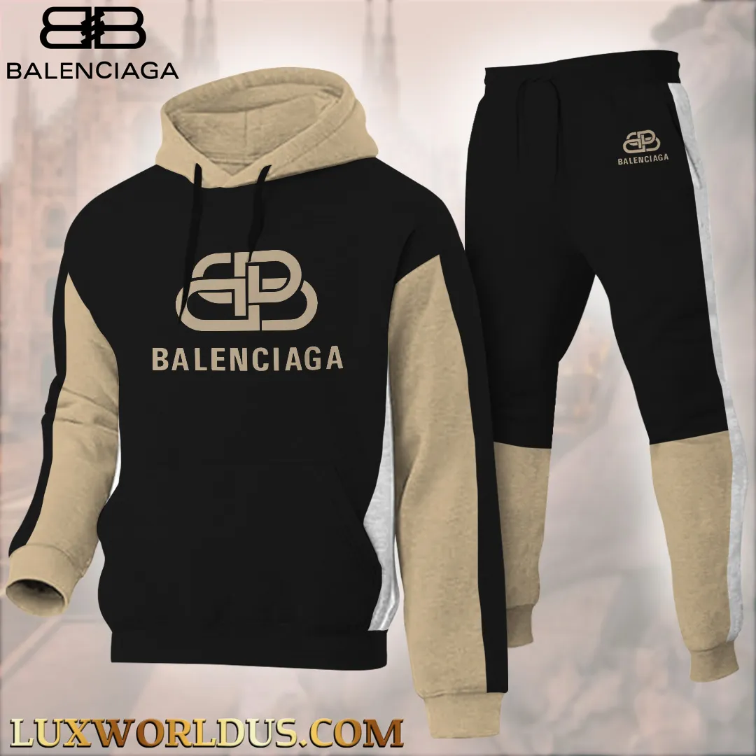 BALENCIAGA Limited Edition HOODIE & PANTS Set 2025 LUX-AF+CK-YCR4AOP4