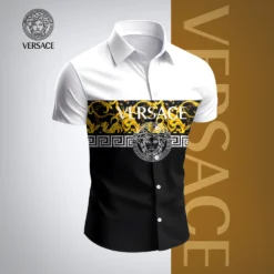 VERSACE Premium Short Sleeve Button Shirt LUX-SP-0011K6TWU6C