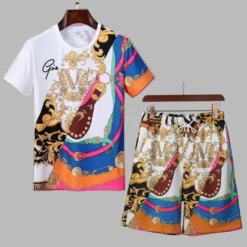 VERSACE Set T-Shirt & Shorts Limited Edition Summer LUX-TX+STK-0LBRCQIMC